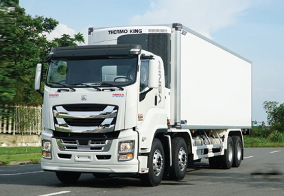 TẢI ISUZU VM GINGA 8*4 THÙNG ĐÔNG LẠNH