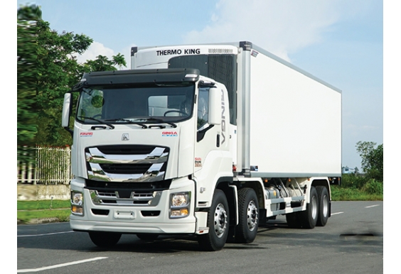 TẢI ISUZU VM GINGA 8*4 THÙNG ĐÔNG LẠNH