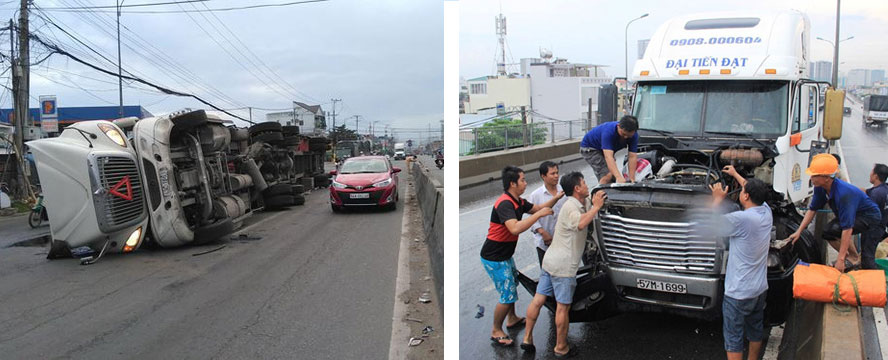 tai nạn do chưa cắt khí tải