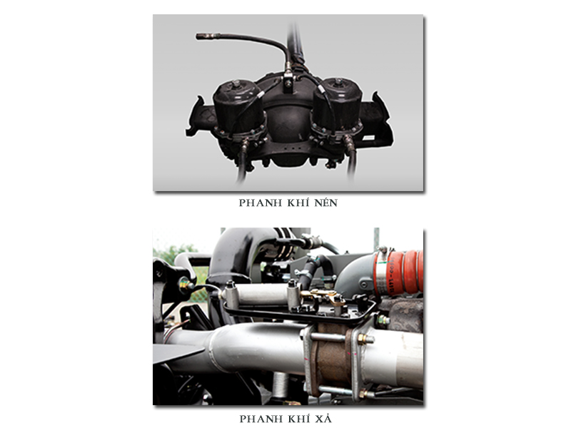 Hệ thống phanh xe tải Daewoo Maximus